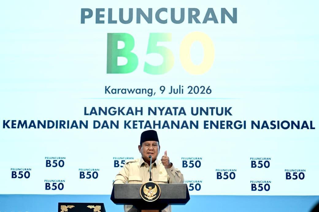 Luncurkan B50, Prabowo Tegaskan Kemandirian Energi Penentu Kedaulatan Bangsa