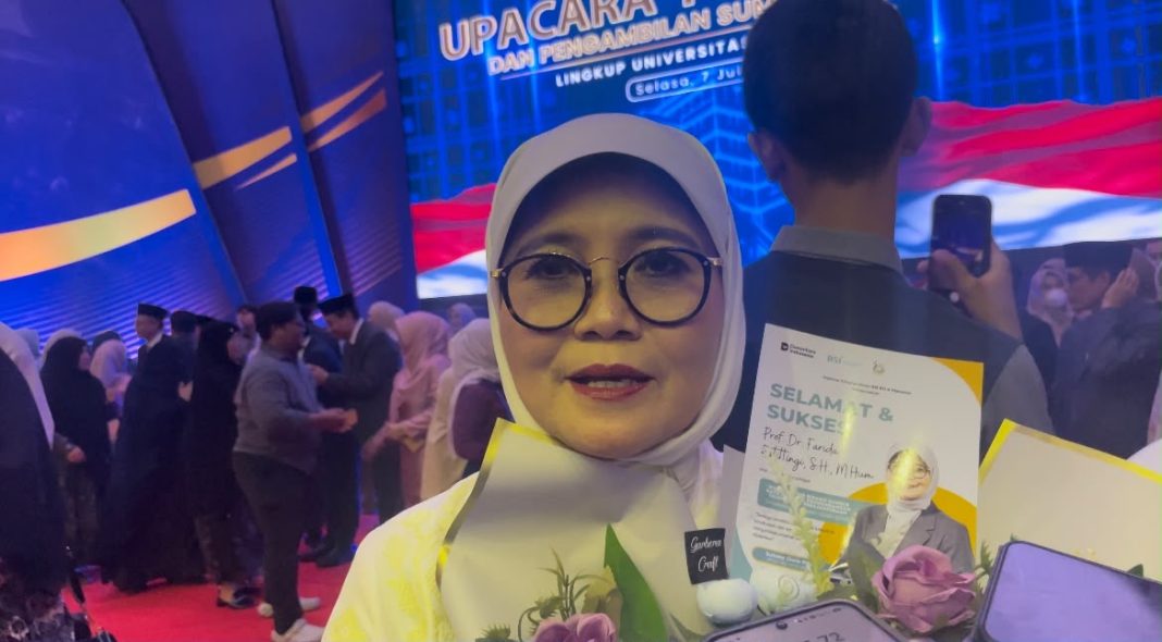 Prof Farida Kembali Dilantik Jadi Warek Unhas Meski Masih Menjabat Plt Rektor UNM