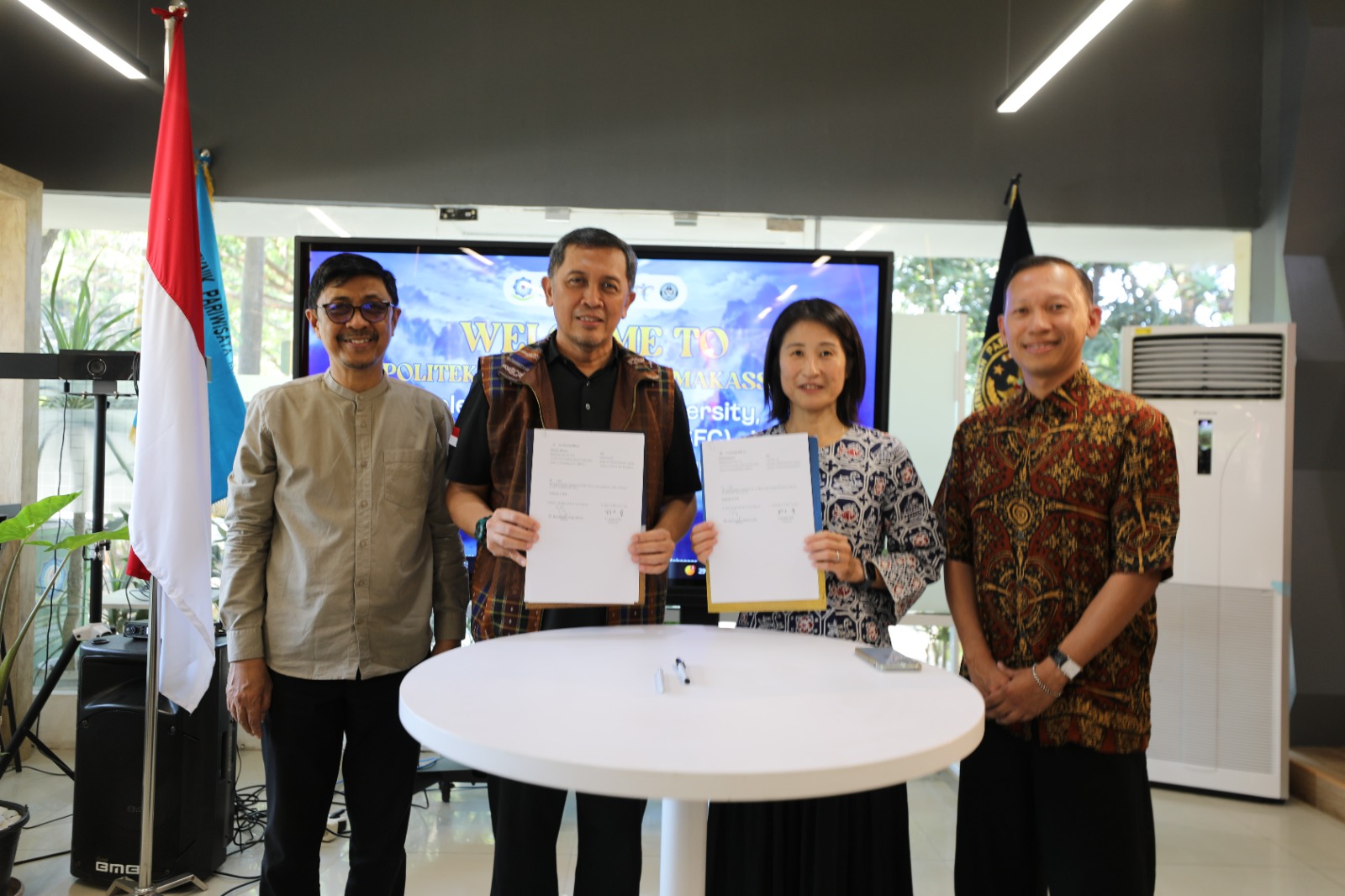 Poltekpar Makassar dan Keio University Jepang Perkuat Kolaborasi Riset Mahasiswa